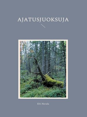 cover image of Ajatusjuoksuja